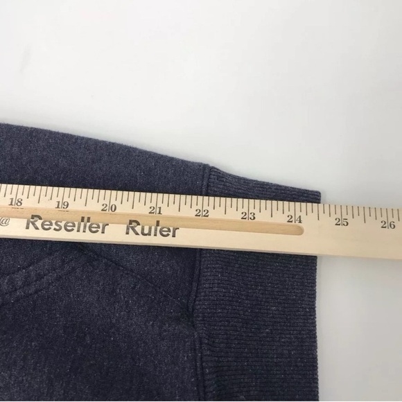 Champion Eco Hoodie Men’s Medium – Blue Pullover Sweatshirt Recycled Cotton - Picture 8 of 14